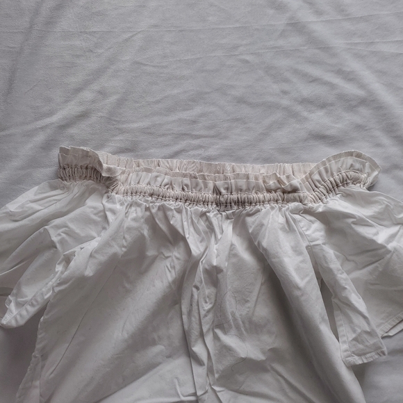 Banana Republic Off Shoulder Short Sleeve Cotton Top - Picture 6 of 8